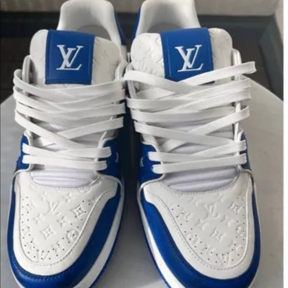 White and Blue Virgil Obloh Louis Vuitton - Picture 8 of 9